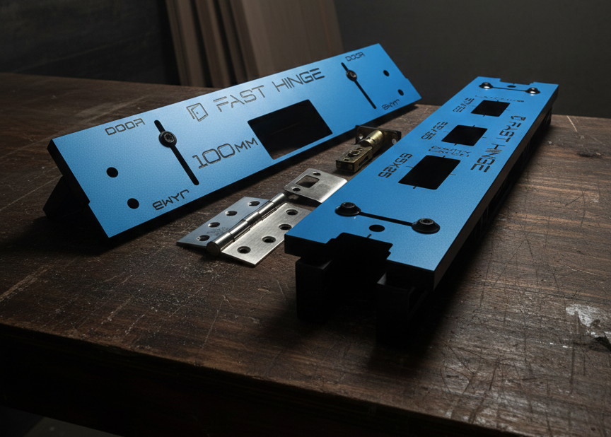 Top Door Hinge Jig & Hinge Template Kit - Fast Hinge