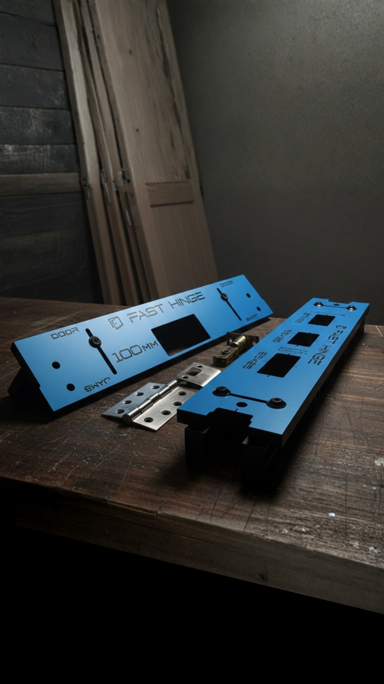 Top Door Hinge Jig & Hinge Template Kit - Fast Hinge