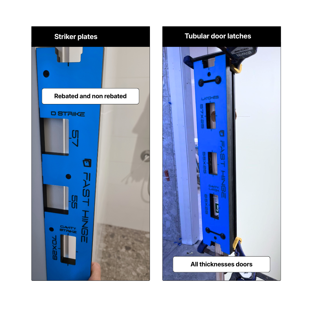 Latch and Striker Template Kit