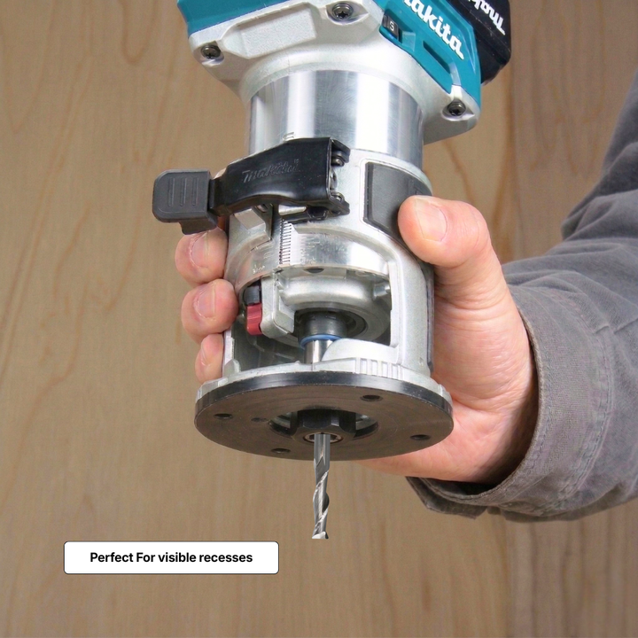  CNC solid carbide downcut router bit for wood and composite materials