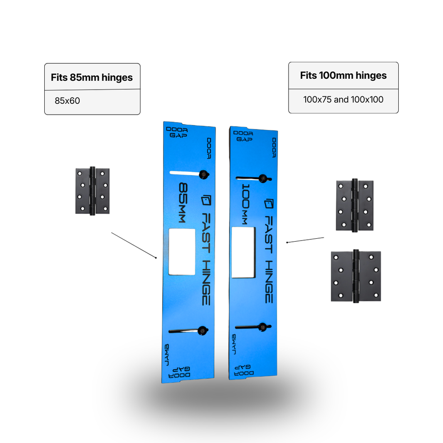 Fast Hinge Template Kit - Best Door Hinge Jigs