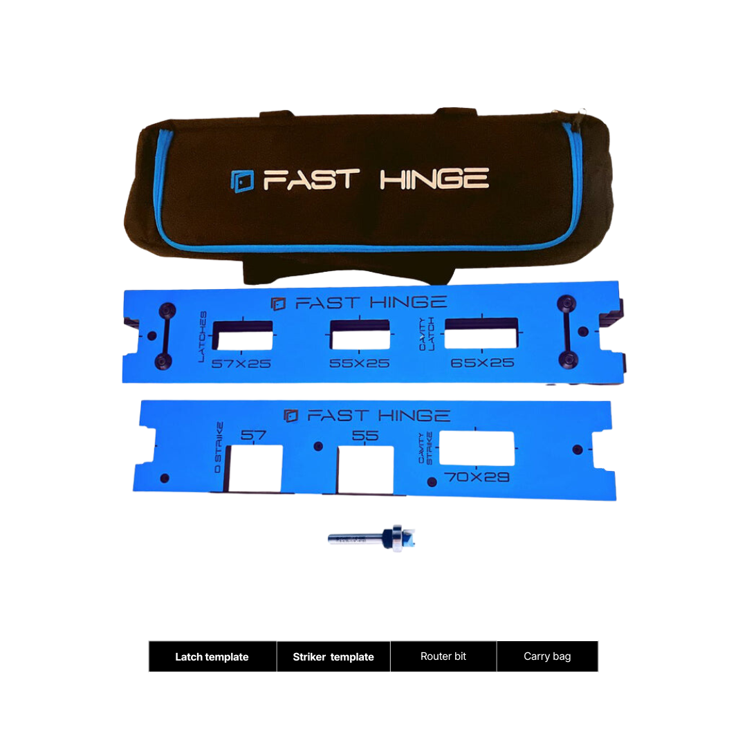 Latch and Striker Template Kit