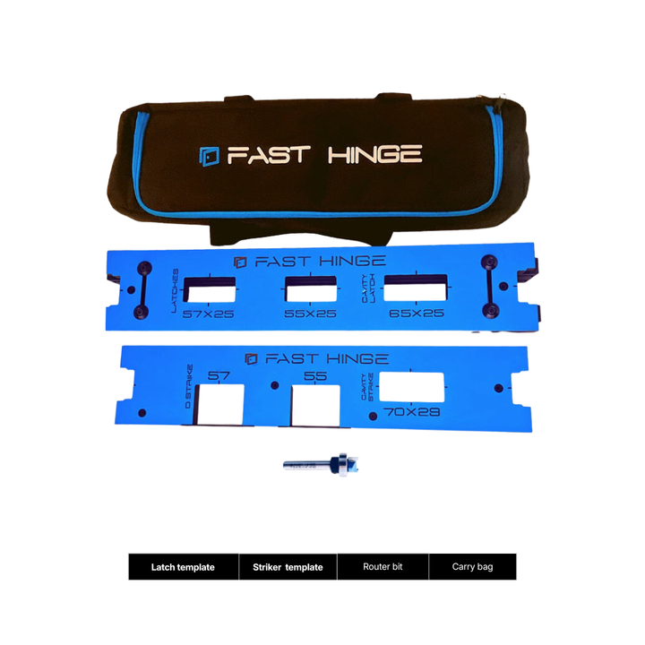 Latch and Striker Template Kit