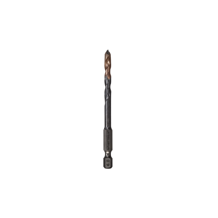 Diamond tip hard tile drill bit for drilling porcelain and ceramic tiles