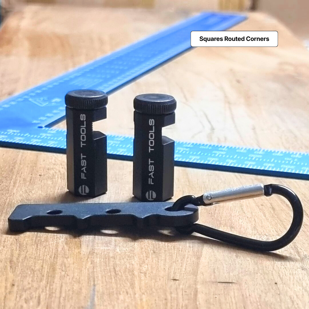 Stair stringer layout gauges for precise carpentry measurements