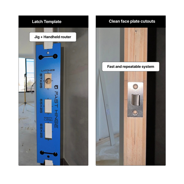 Latch and Striker Template Kit