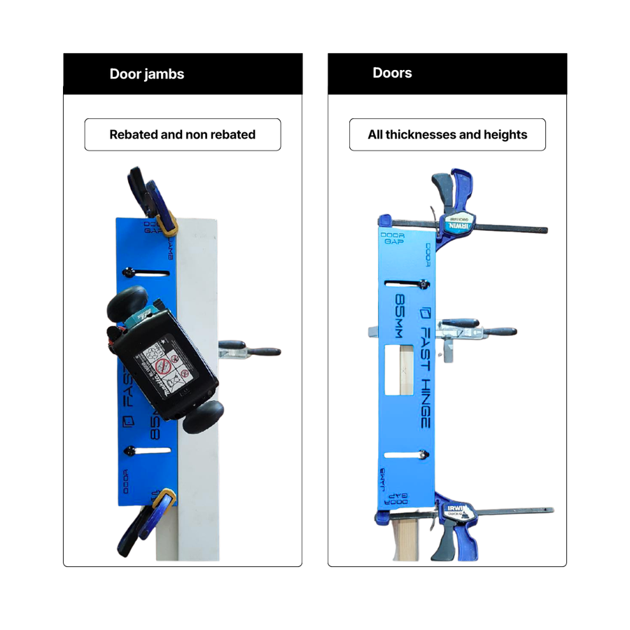 Fast Hinge Template Kit - Best Door Hinge Jigs